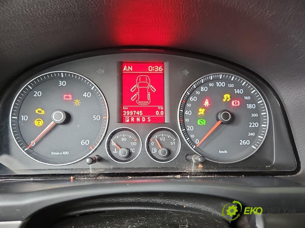 Vw Touran I 2003-2015 2.0 tdi 170 HP automatic 125 kW 1968 cm3 5- prístrojovka/ budíky 1T0920874A (Prístrojové dosky, displeje)