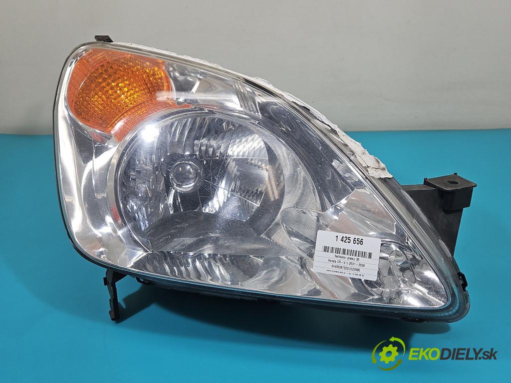Honda CR-V II 2001-2006 2.0 16v 150 HP manual 110 kW 1998 cm3 5- Reflektor: pravý 33100-SCA-G010-M1 (Pravé)