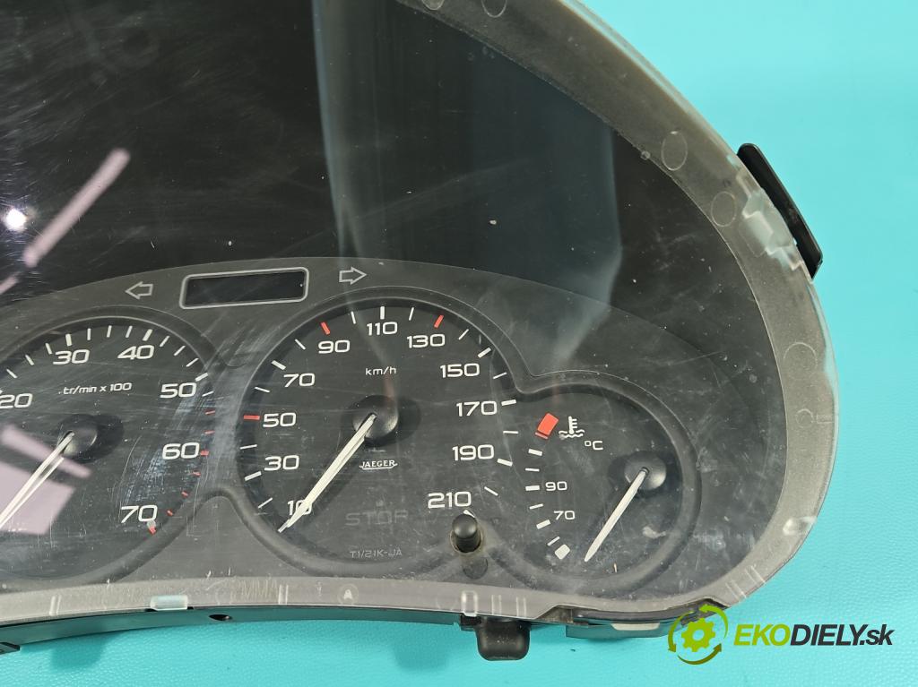Peugeot Partner I 1996-2008 1.4 8V 75 HP manual 55 kW 1360 cm3 5- prístrojovka/ budíky 9659364180 (Prístrojové dosky, displeje)