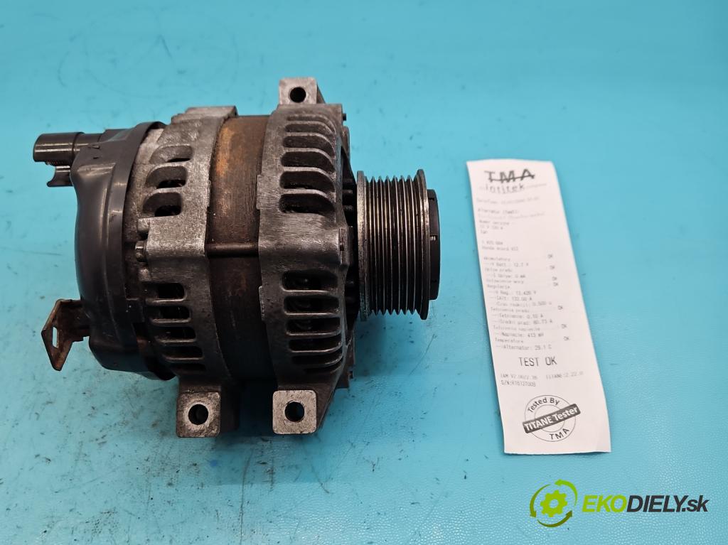 Honda Accord VII 2002-2008 2.2 i-ctdi: 140 HP manual 103 kW 2204 cm3 5- Alternator 104210-3911 (Alternátory)