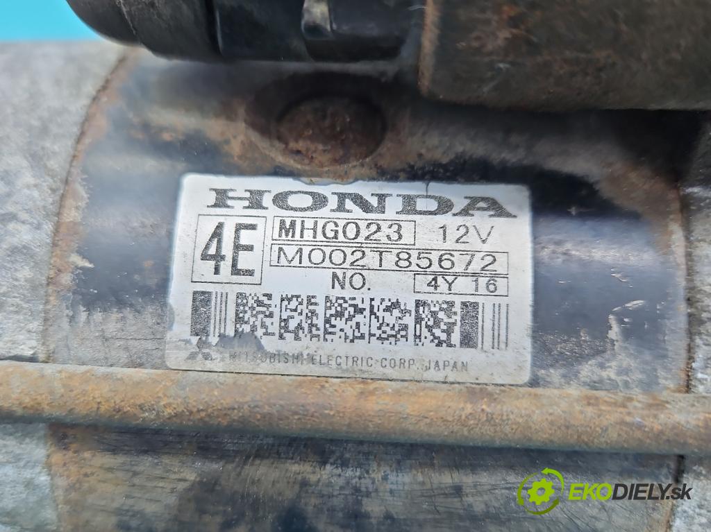 Honda Accord VII 2002-2008 2.2 i-ctdi: 140 HP manual 103 kW 2204 cm3 5- štartér M002T85672 (Štartéry)