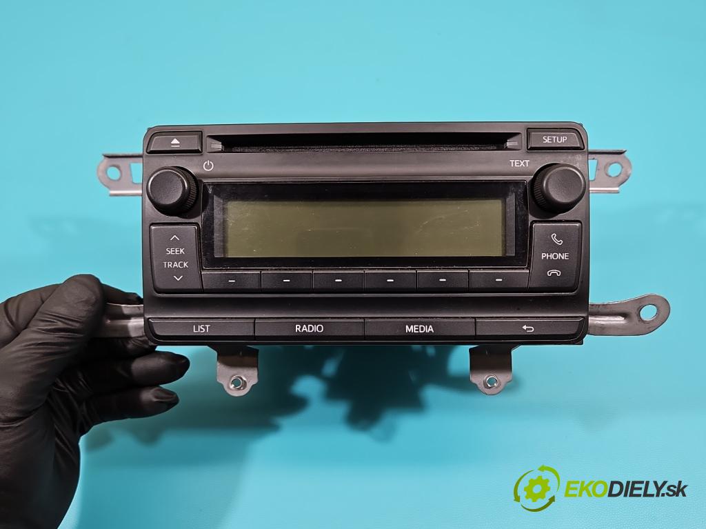 Toyota Avensis III T27 2009-2018 2.0 D4-D: 143 HP manual 105 kW 1995 cm3 5- Radio originál 86120-05240
