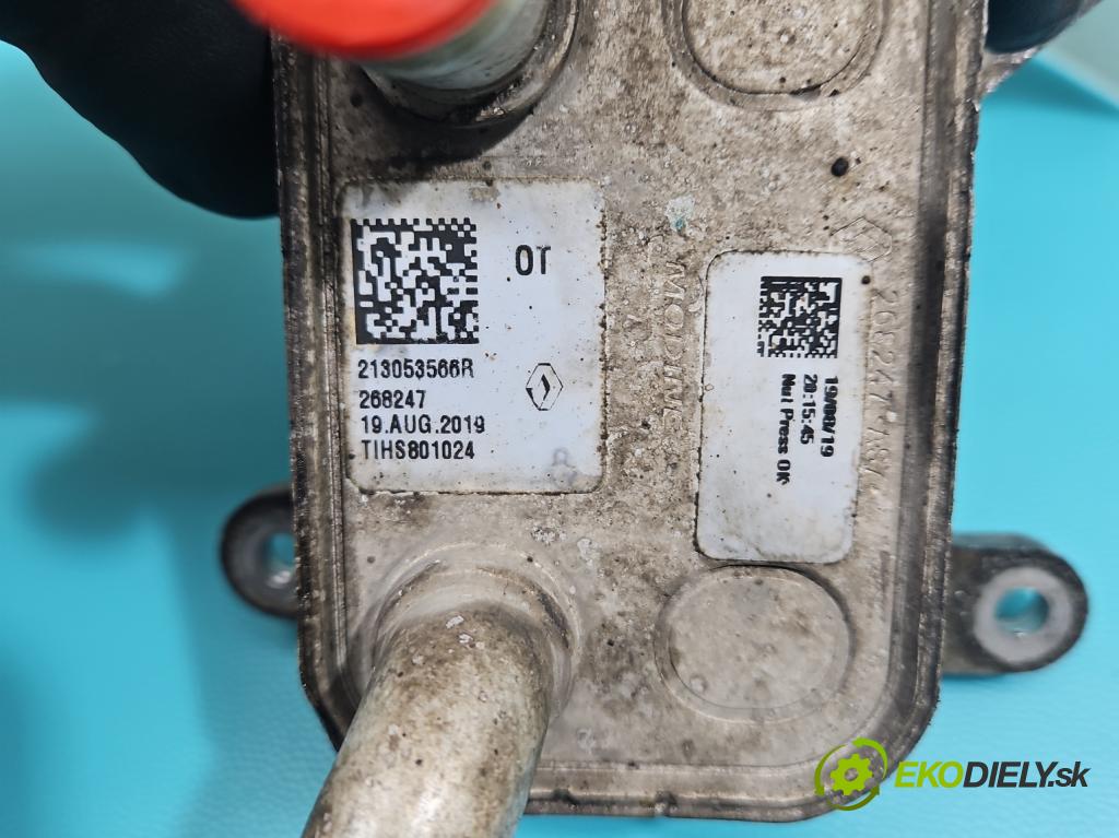 Dacia Logan II 2012-2020 1.0 SCe: 73 HP manual 54 kW 999 cm3 4- chladič oleja: 213053566R