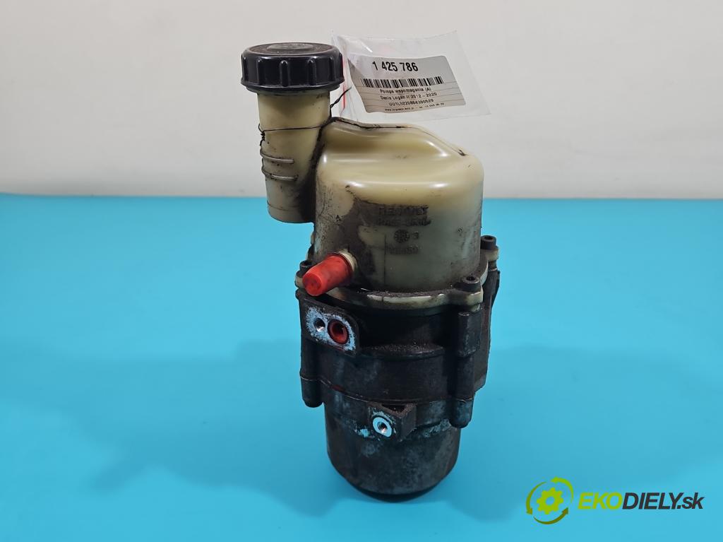 Dacia Logan II 2012-2020 1.0 SCe: 73 HP manual 54 kW 999 cm3 4- čerpadlo posilovač 491101292R (Servočerpadlo, pumpa riadenia)