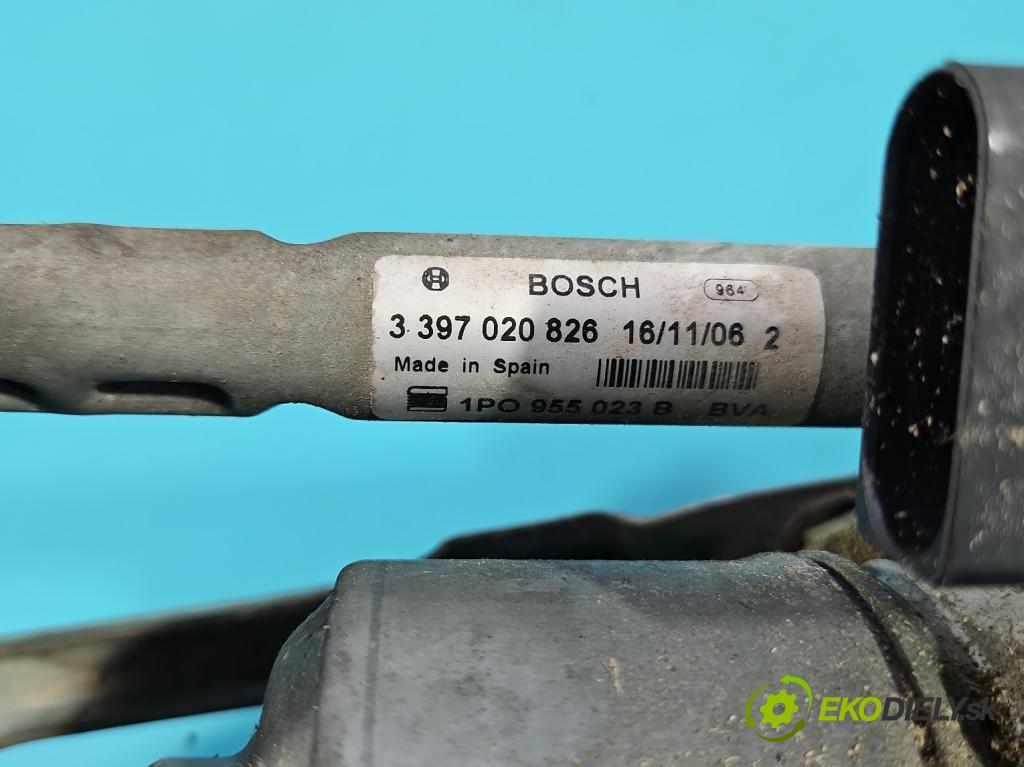 Seat Leon II 2005-2012 1.6 8V 102 hp manual 75 kW 1595 cm3 5- motor stěračů přední 1P0955023B
