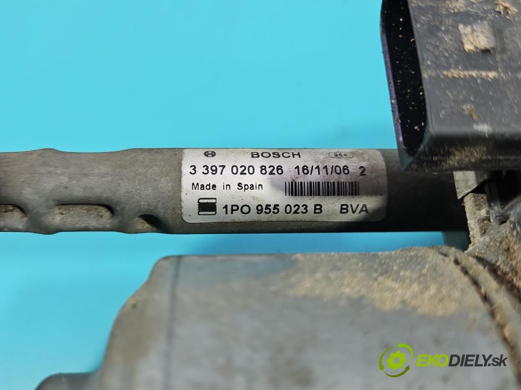 Seat Leon II 2005-2012 1.6 8V 102 hp manual 75 kW 1595 cm3 5- motor stěračů přední 1P0955023B