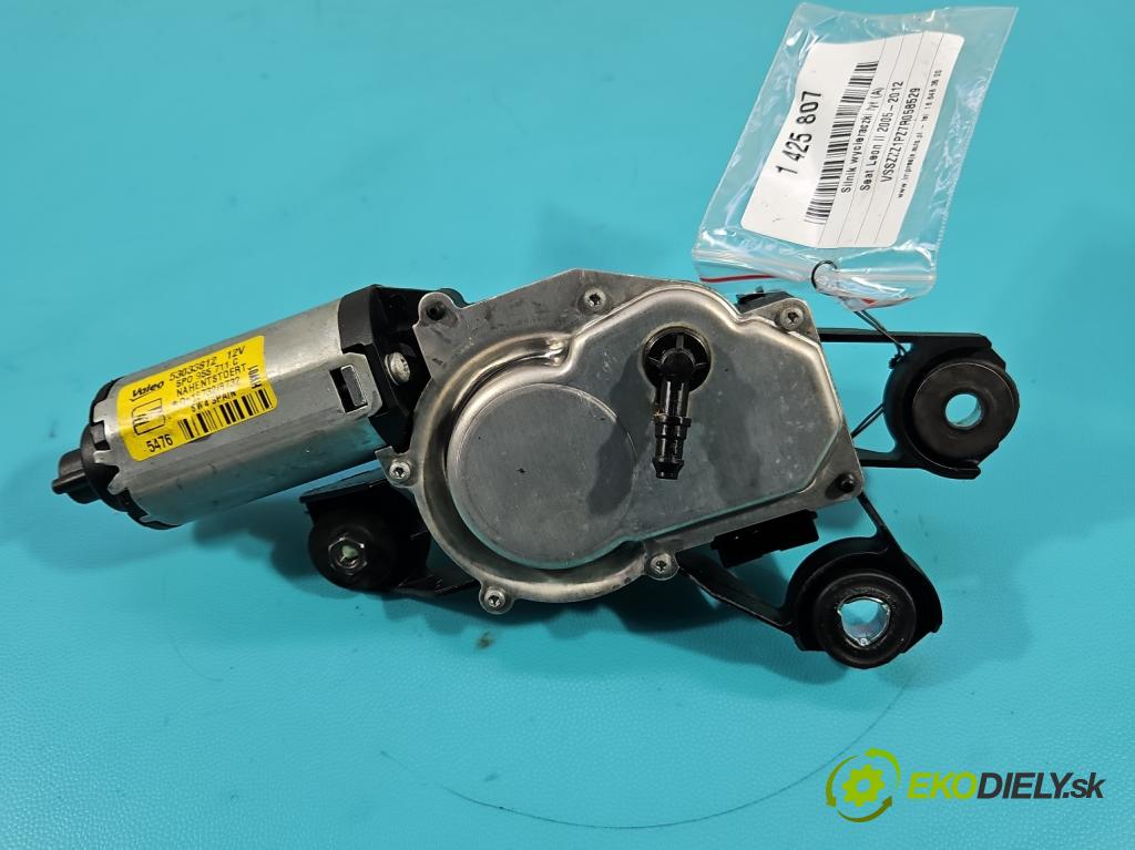 Seat Leon II 2005-2012 1.6 8V 102 hp manual 75 kW 1595 cm3 5- motor stěrače zadní 5P0955711C