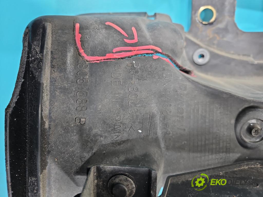 Seat Leon II 2005-2012 1.6 8V 102 hp manual 75 kW 1595 cm3 5- stěna přední 5P0805588B (Výztuhy přední)