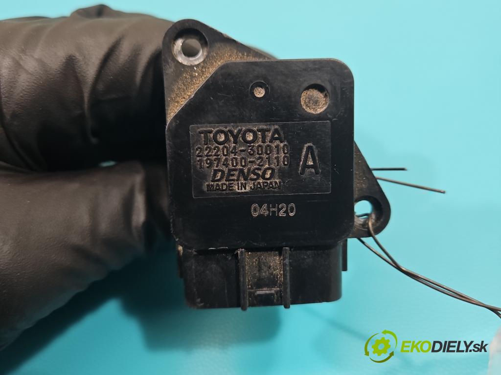 Toyota Rav4 III 2005-2012 2.2 D-CAT 177 HP manual 130 kW 2231 cm3 5- průtokoměr: 22204-30010 (Váhy vzduchu)