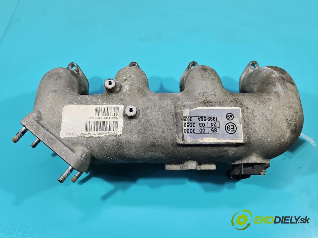 Renault Mascott 1999-2010 2.8 TD 86 hp manual 63 kW 2800 cm3 5- potrubí sací 99452591 (Sací potrubí)