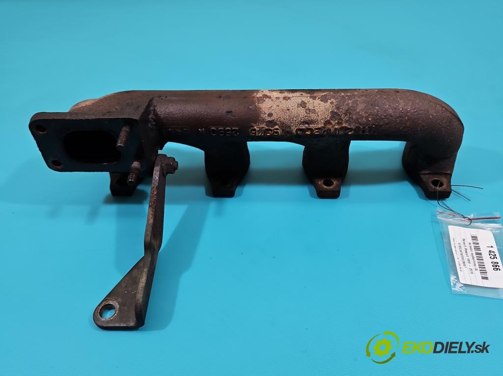 Renault Mascott 1999-2010 2.8 TD 86 hp manual 63 kW 2800 cm3 5- potrubí výfuk  (Výfukové potrubí)