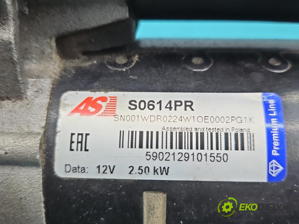 Renault Mascott 1999 - 2010 2.8 TD 86 HP manual 63 kW 2800 cm3 5- štartér S0614PR (Štartéry)