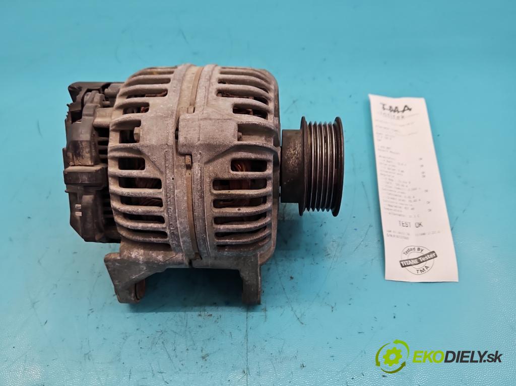 Renault Mascott 1999 - 2010 2.8 TD 86 HP manual 63 kW 2800 cm3 5- Alternator 0124510001 (Alternátory)