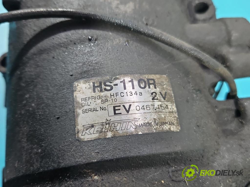Honda CR-V II 2001-2006 2.0 16v 150 HP manual 110 kW 1998 cm3 5- Kompresor: klimatizácie HS-110R (Kompresory klimatizácie)