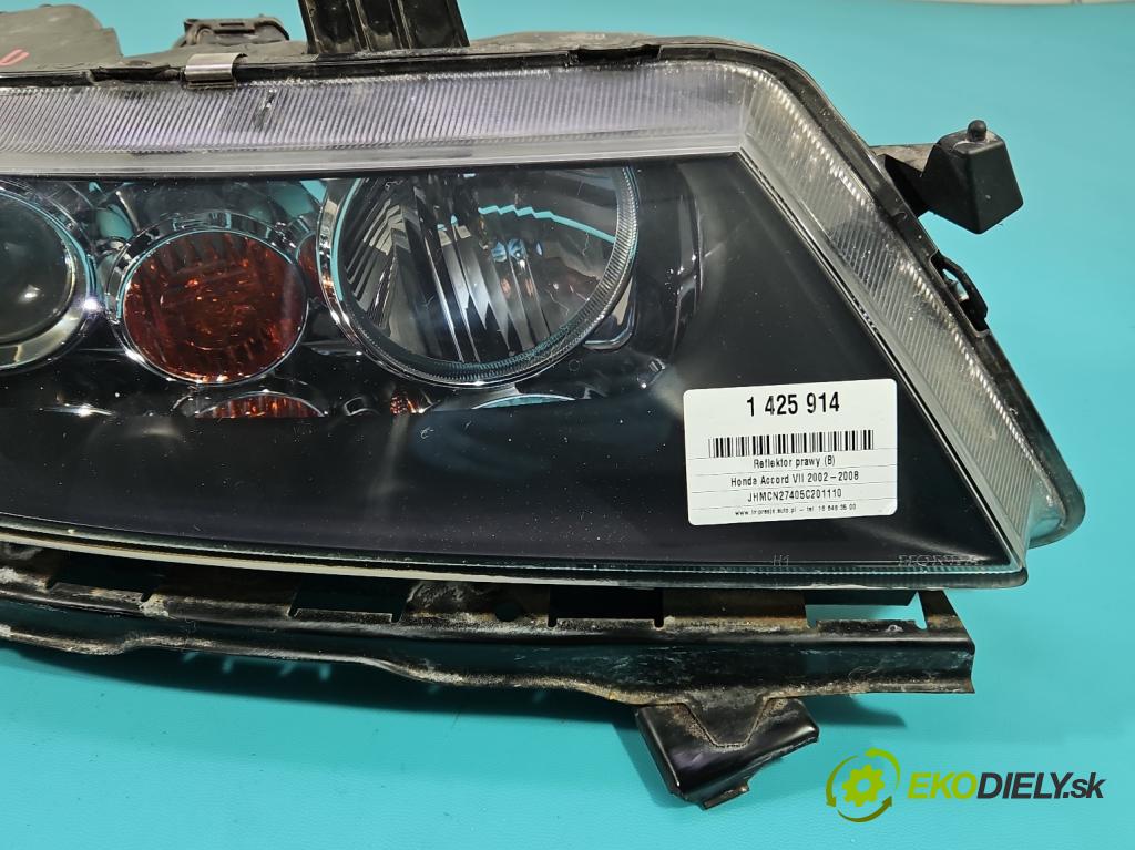 Honda Accord VII 2002-2008 2.2 i-ctdi: 140 HP manual 103 kW 2204 cm3 5- Reflektor: pravý  (Pravé)