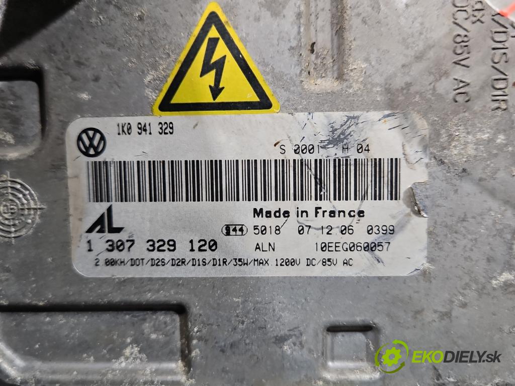 Vw Touran I 2003-2015 2.0 tdi 170 HP automatic 125 kW 1968 cm3 5- střídač: xenon 1307329120 (Riadiaca jednotka xenónu)
