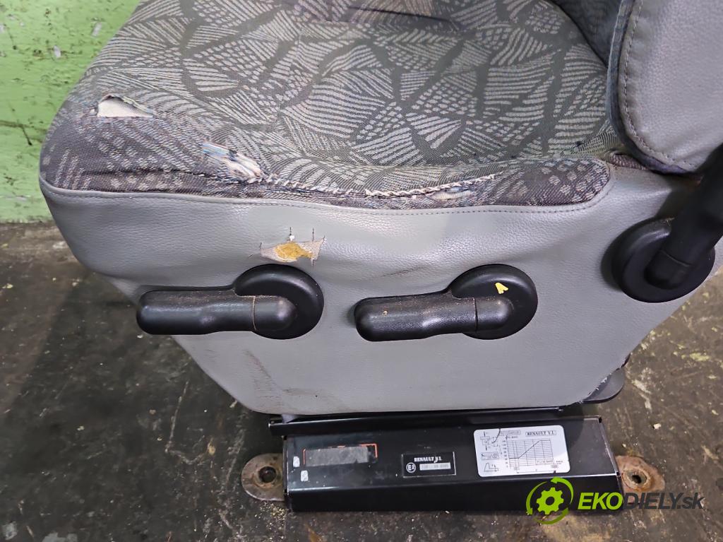 Renault Mascott 1999-2010 2.8 TD 86 HP manual 63 kW 2800 cm3 5- Sedačka ľavý  (Sedačka, sedadlo)