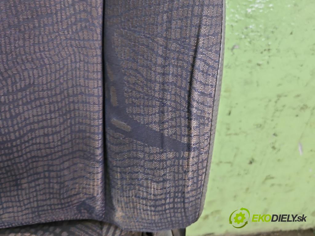 Renault Mascott 1999-2010 2.8 TD 86 HP manual 63 kW 2800 cm3 5- Sedačka ľavý  (Sedačka, sedadlo)