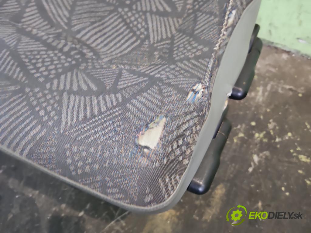 Renault Mascott 1999-2010 2.8 TD 86 HP manual 63 kW 2800 cm3 5- Sedačka ľavý  (Sedačka, sedadlo)