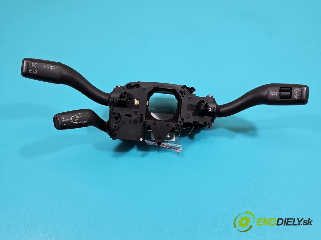 Audi A4 B7 2004-2008 2.0 TDi 170 HP manual 125 kW 1968 cm3 5- prepínač komplex: 8E0953549Q (Prepínacie páčky pod volantom)