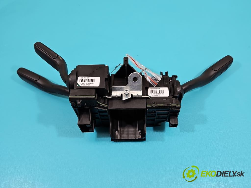 Audi A4 B7 2004-2008 2.0 TDi 170 HP manual 125 kW 1968 cm3 5- prepínač komplex: 8E0953549Q (Prepínacie páčky pod volantom)