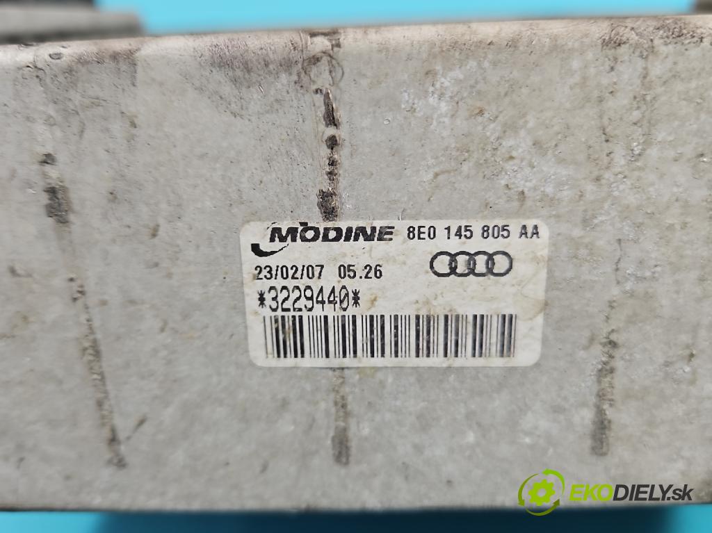 Audi A4 B7 2004-2008 2.0 TDi 170 hp manual 125 kW 1968 cm3 5- Intercooler 8E0145805AA (Chladiče nasávaného vzduchu (intercoolery))