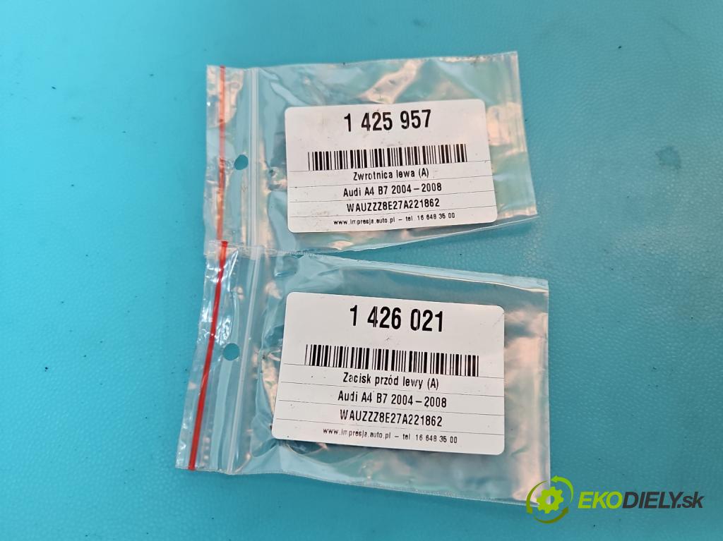 Audi A4 B7 2004-2008 2.0 TDi 170 HP manual 125 kW 1968 cm3 5- náboj ľavé  (Náboje)