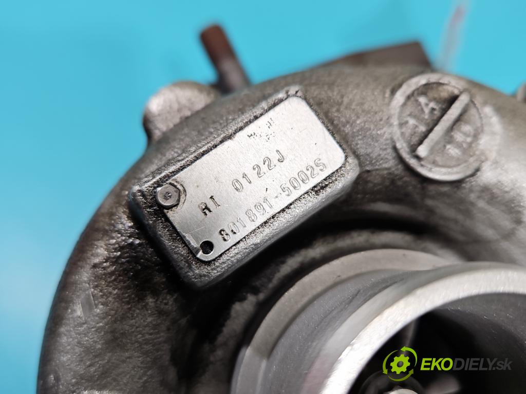 Toyota Rav4 II 2000-2005 2.0 d4d 116 hp manual 85 kW 1995 cm3 5- Turbodmychadlo 801891-5002S (Turbodúchadla (kompletní))