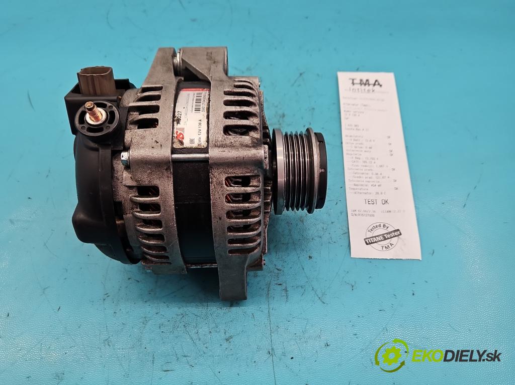 Toyota Rav4 II 2000-2005 2.0 d4d 116 HP manual 85 kW 1995 cm3 5- Alternator A6027 (Alternátory)