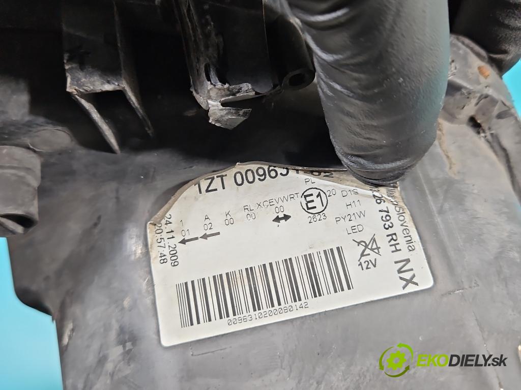 Opel Insignia A 2008-2017 2.0 cdti 160 HP automatic 118 kW 1956 cm3 5- Reflektor: pravý  (Pravé)