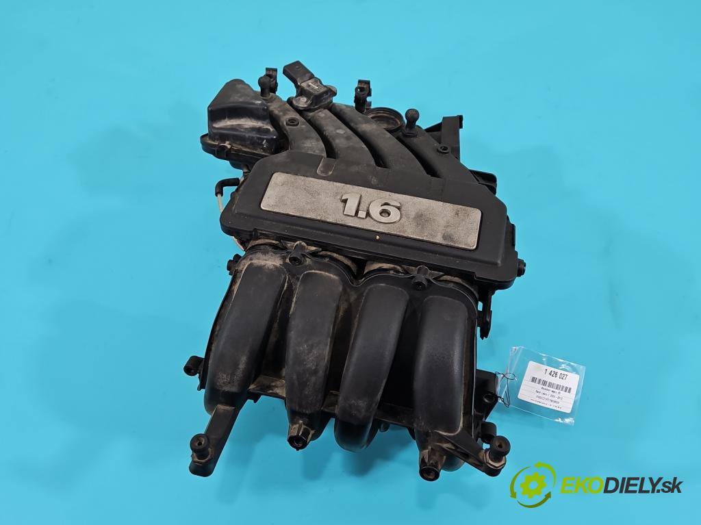 Seat Leon II 2005-2012 1.6 8V 102 HP manual 75 kW 1595 cm3 5- zvod nasávací 06A133185LS (Sacie potrubie)