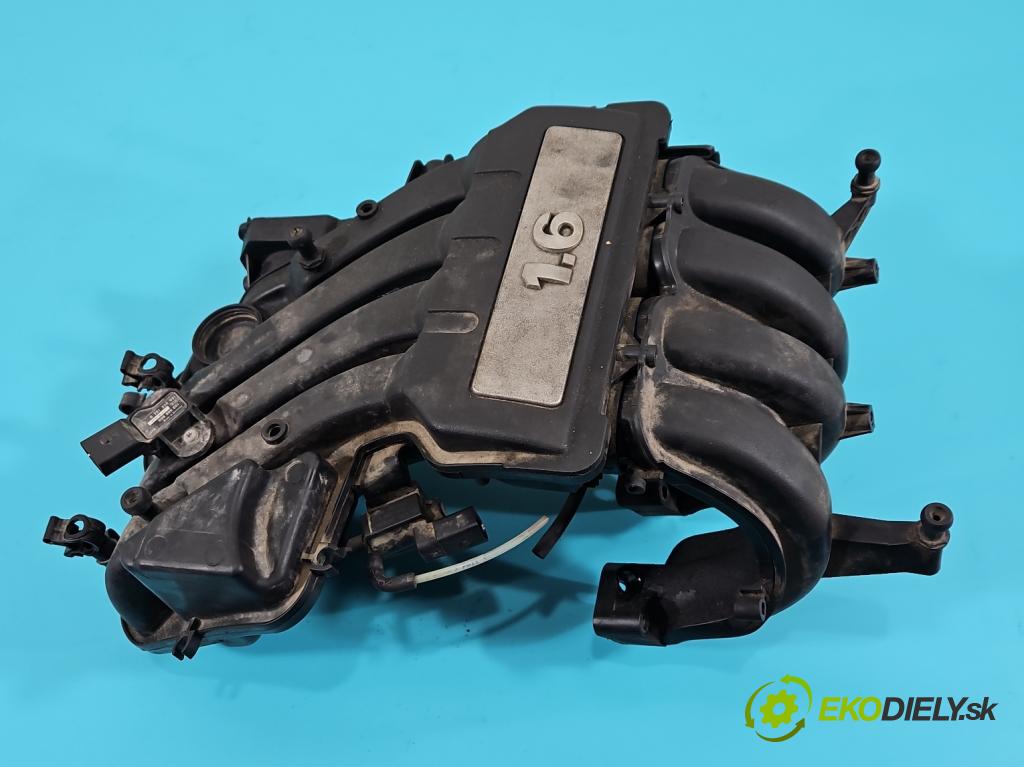 Seat Leon II 2005-2012 1.6 8V 102 HP manual 75 kW 1595 cm3 5- zvod nasávací 06A133185LS (Sacie potrubie)