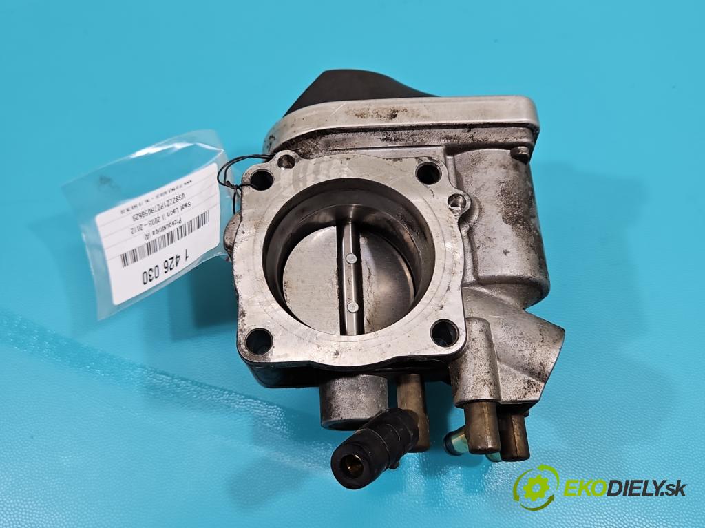 Seat Leon II 2005-2012 1.6 8V 102 HP manual 75 kW 1595 cm3 5- klapka A2C53093430 (Škrtiace klapky)