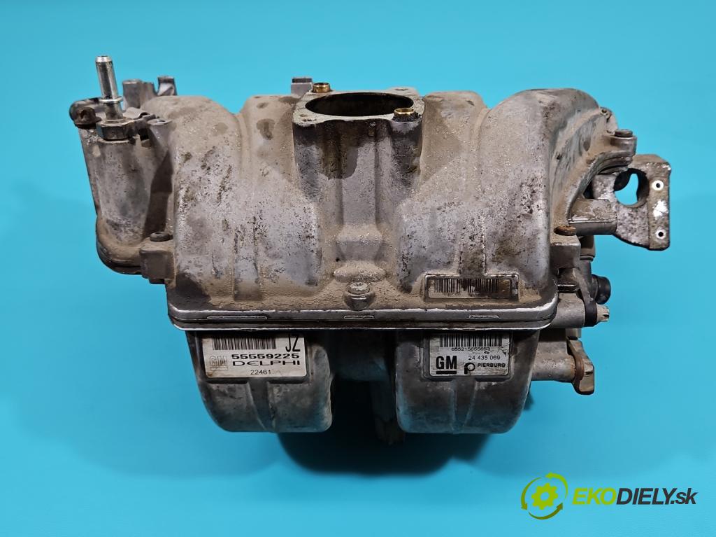 Opel Meriva A 2002-2010 1.6 16V 105 HP manual 77 kW 1598 cm3 5- zvod nasávací 24435069 (Sacie potrubia)