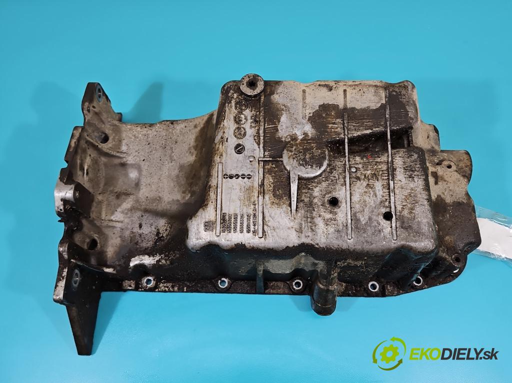 Opel Meriva A 2002-2010 1.6 16V 105 HP manual 77 kW 1598 cm3 5- vaňa olejová Z16XEP (Olejová vaňa)