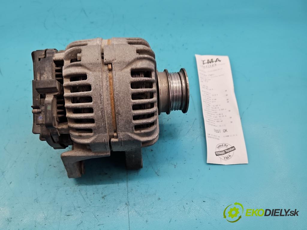 Opel Meriva A 2002-2010 1.6 16V 105 HP manual 77 kW 1598 cm3 5- Alternator 0124425020 (Alternátory)