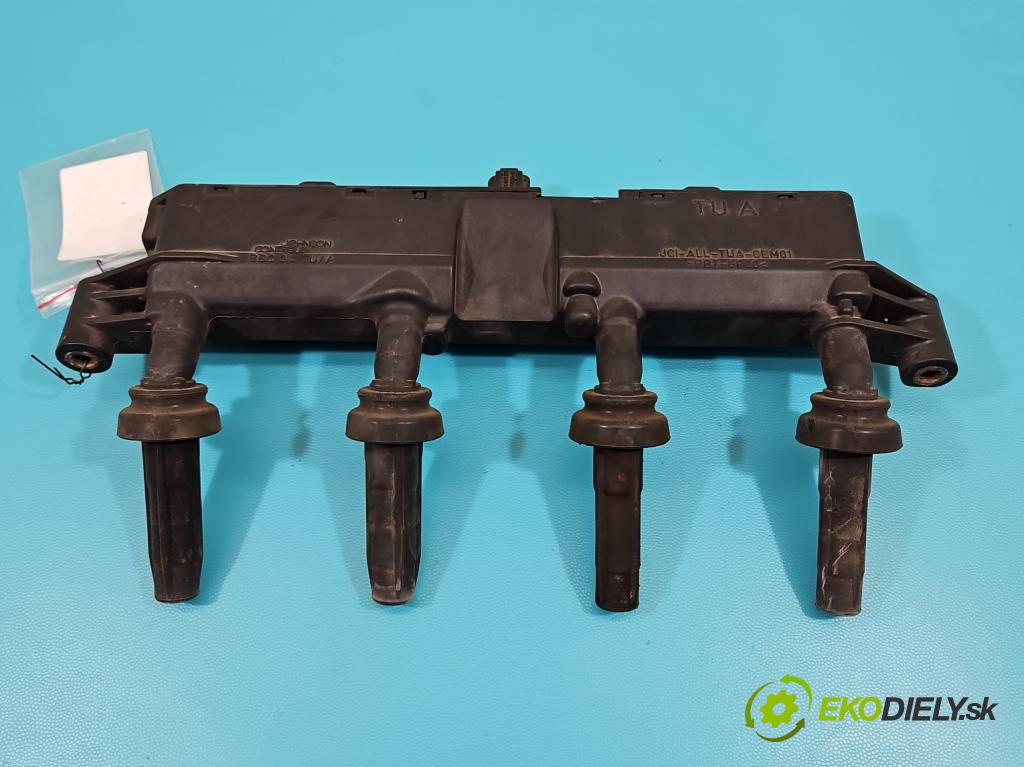 Peugeot Partner I 1996-2008 1.4 8V 75 HP manual 55 kW 1360 cm3 5- cievka zapaľovacia 9654814480 (Zapaľovacie cievky, moduly)