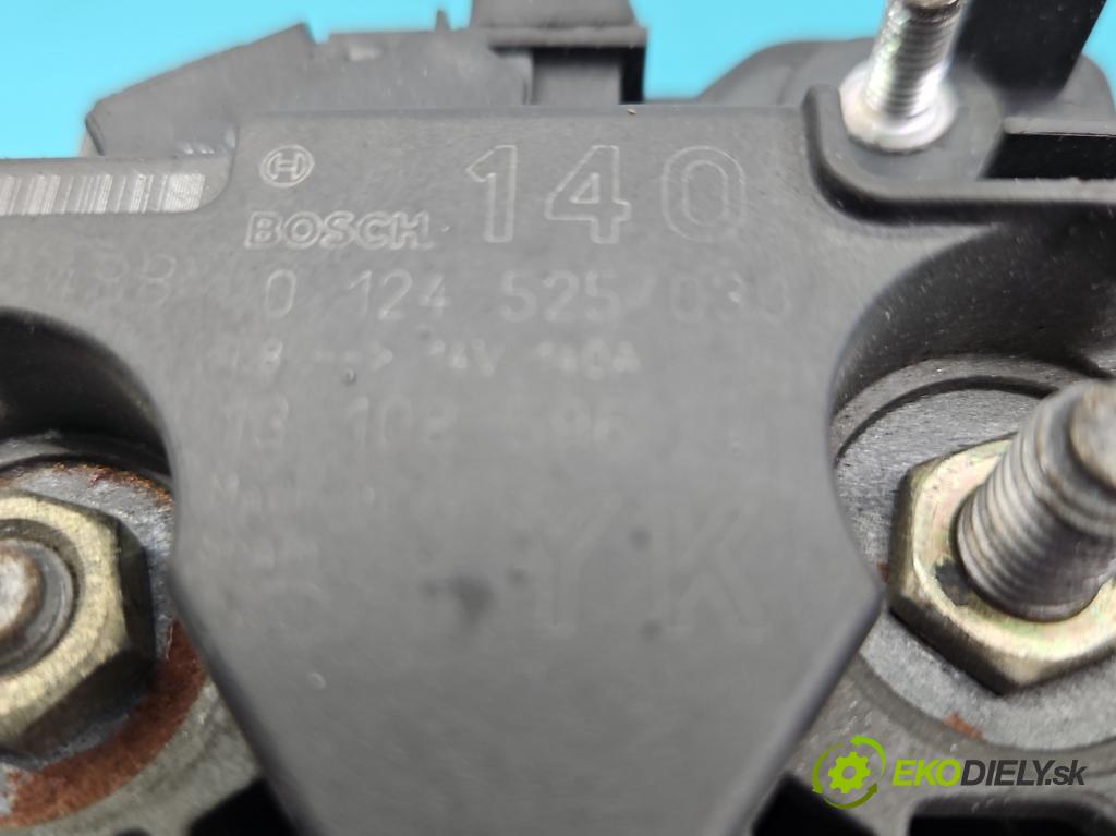 Opel Vectra C 2002-2008 2.2 dti 125 HP manual 92 kW 2172 cm3 5- Alternator 0124525030 (Alternátory)