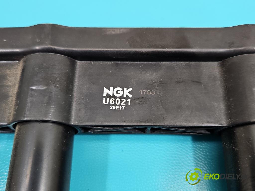 Peugeot 207 1.4 16V 88 HP manual 65 kW 1360 cm3 5- cievka zapaľovacia NGK6021 (Zapaľovacie cievky, moduly)