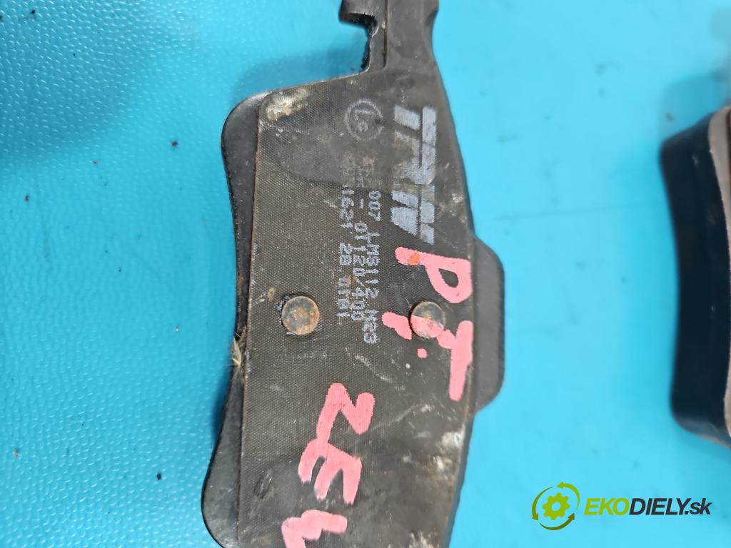 Peugeot 207 1.4 16V 88 hp manual 65 kW 1360 cm3 5- Štíty: posilovač zadní