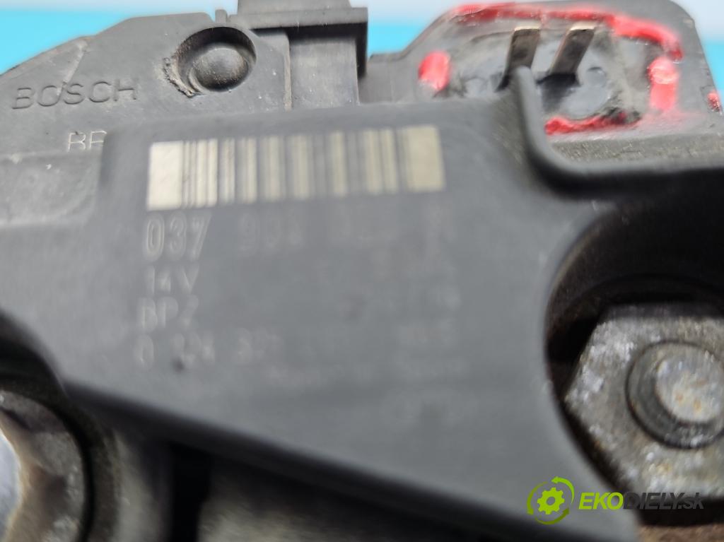 Skoda Fabia II 2007-2014 1.4 16V 86 HP manual 63 kW 1390 cm3 5- Alternator 0124325013 (Alternátory)