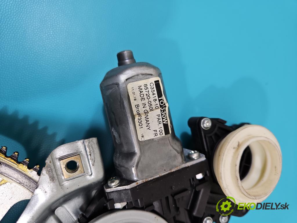 Toyota Avensis III T27 2009-2018 2.0 D4-D: 143 HP manual 105 kW 1995 cm3 5- mechanizmus okna predné ľavý 85702-02020