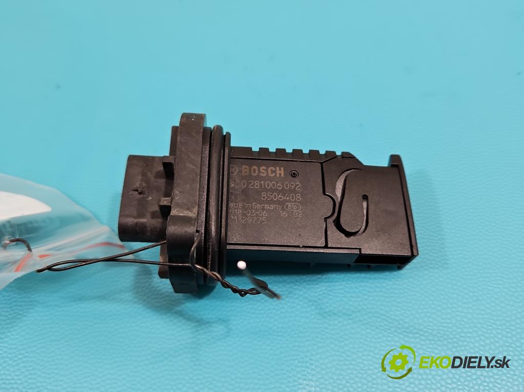 Toyota Avensis III T27 2009-2018 2.0 D4-D: 143 HP manual 105 kW 1995 cm3 5- průtokoměr: 0281006092 (Váhy vzduchu)