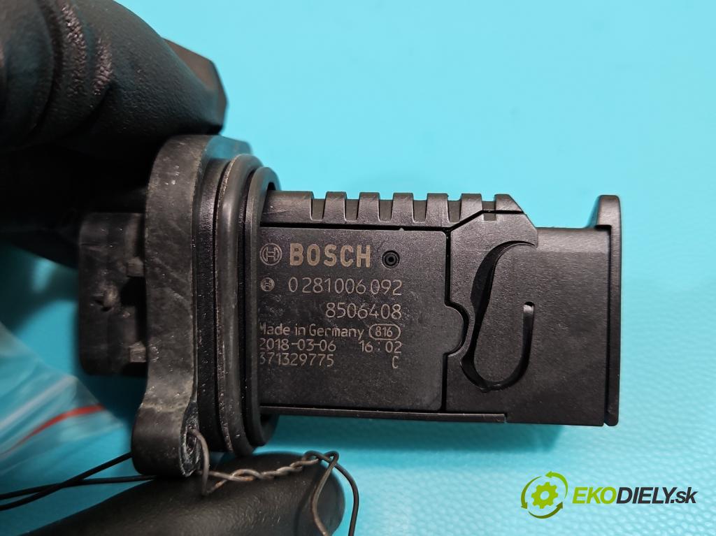 Toyota Avensis III T27 2009-2018 2.0 D4-D: 143 HP manual 105 kW 1995 cm3 5- průtokoměr: 0281006092 (Váhy vzduchu)