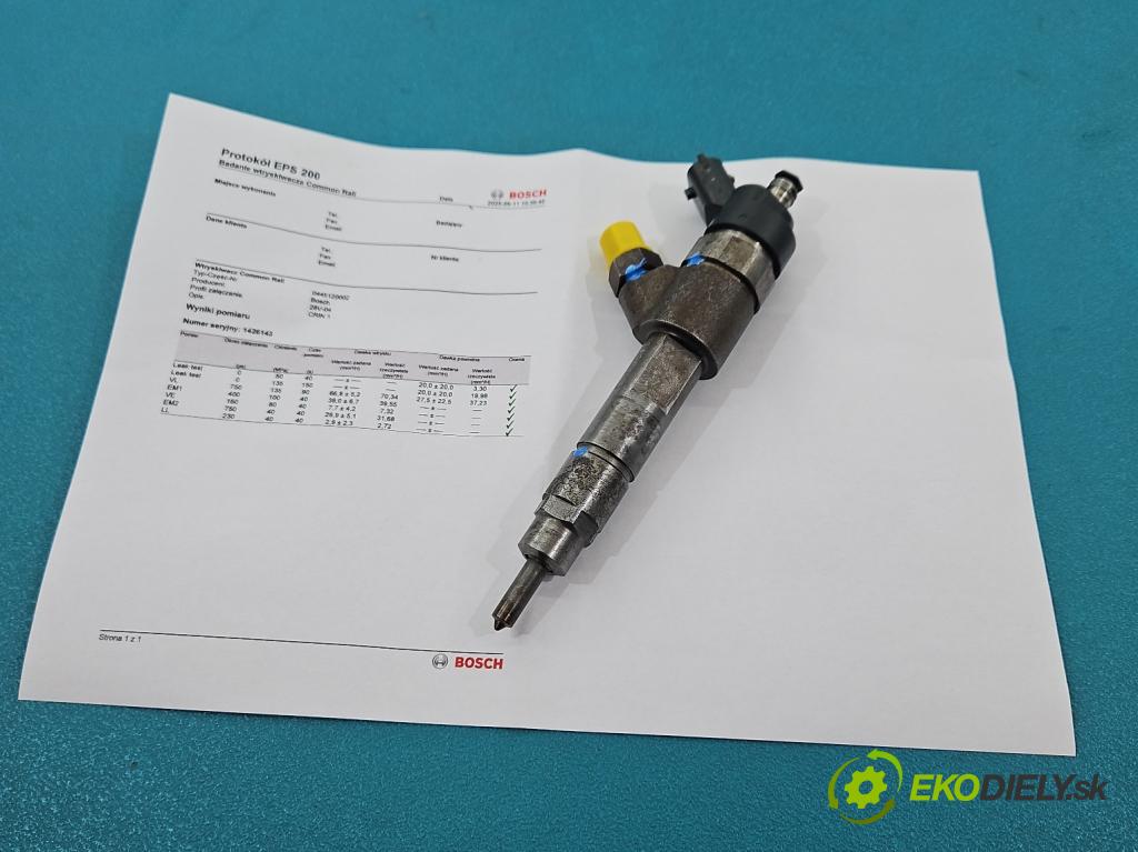 Renault Mascott 1999-2010 2.8 TD 86 HP manual 63 kW 2800 cm3 5- vstrek 0445120002 (Vstrekovač paliva)