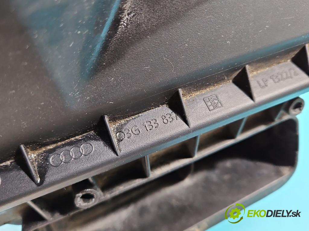 Audi A4 B7 2004-2008 2.0 TDi 170 HP manual 125 kW 1968 cm3 5- obal filtra vzduchu 03G133837 (Obaly filtrov vzduchu)