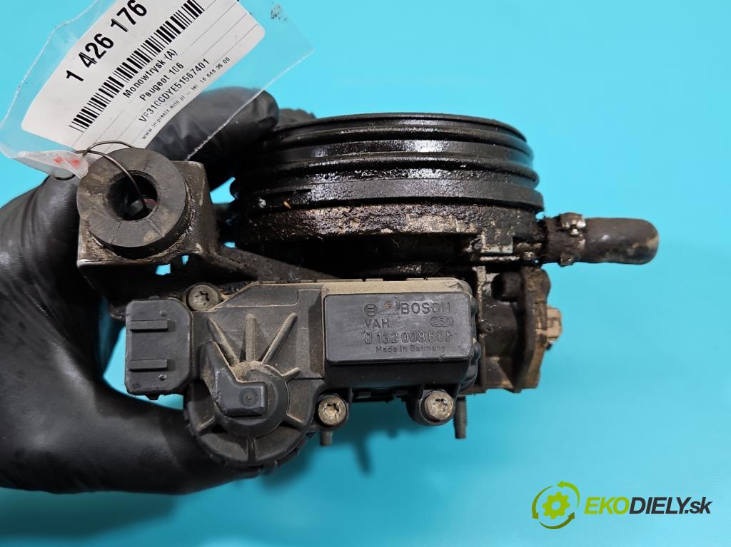 Peugeot 106 1.0 45KM manual 33 kW 954 cm3 3- karburátor  (Karburátory)