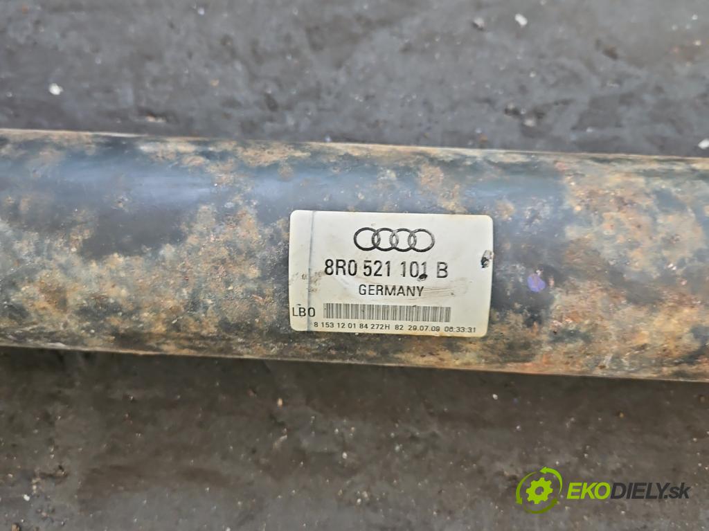 Audi Q5 2008-2016 2.0 TDi 170 HP automatic 125 kW 1968 cm3 5- Hřídel: zadné 8R0521101B (Kardaňový hriadeľ)