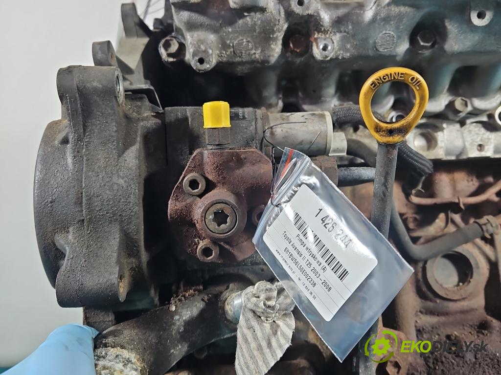 Toyota Avensis II T25 2003-2008 2.0 D4D 116 HP manual 85 kW 1995 cm3 4- čerpadlo vstrekovacia 22100-0G010 (Vstrekovacie čerpadlá)