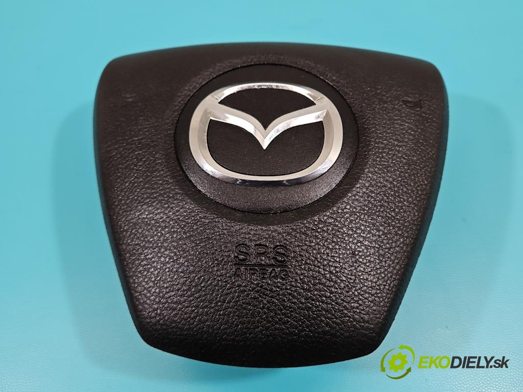 Mazda 6 II GH 2007-2012 2.0 CITD 140 HP manual 103 kW 1998 cm3 5- airbag vzduch: Řidiči: T93402A (Airbagy)